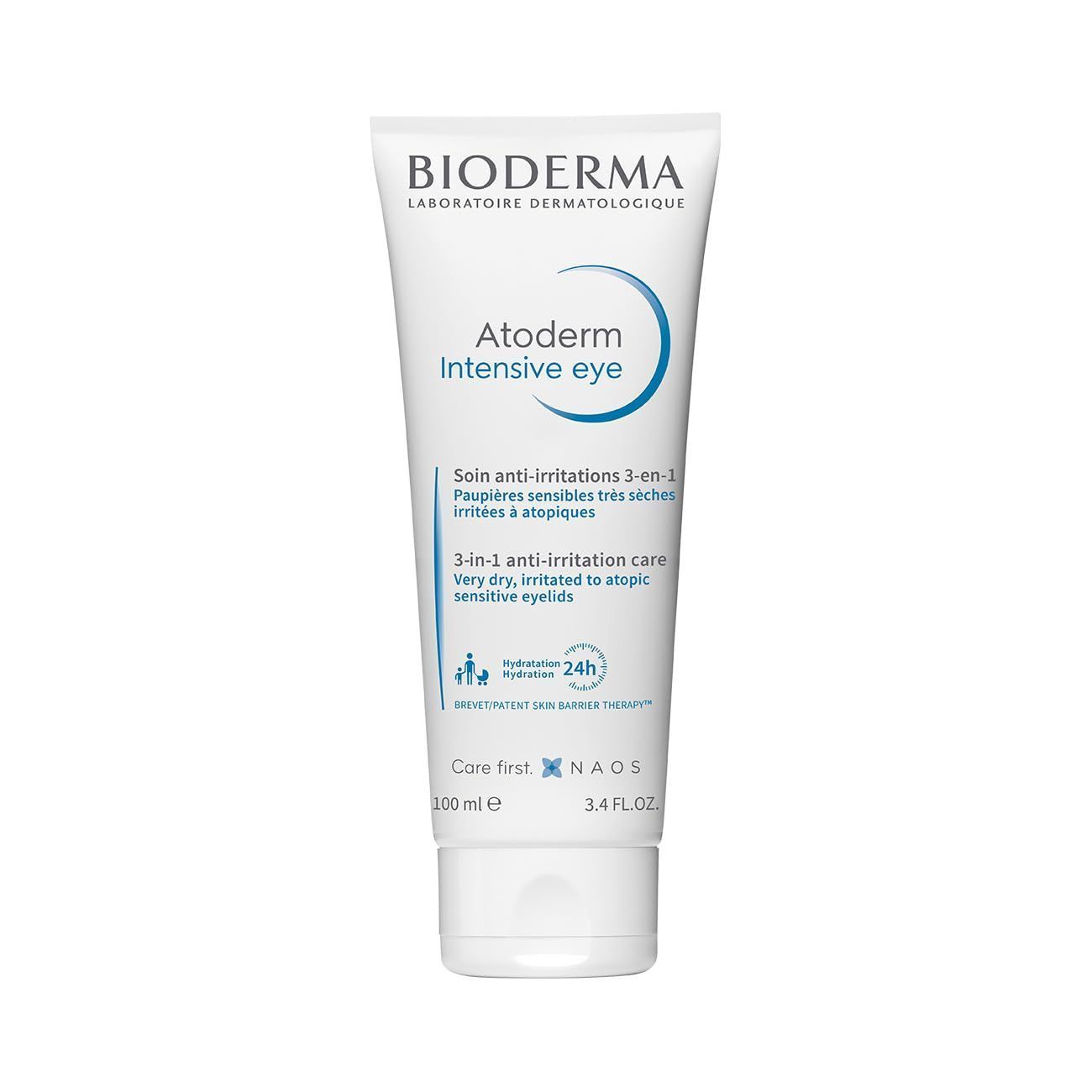 Atoderm intensive eye cuidado 3 en 1 para párpados irritados 100 ml