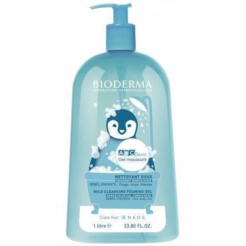 BIODERMA ABCDERM GEL MOUSSANT 1 ENVASE 1000 ML