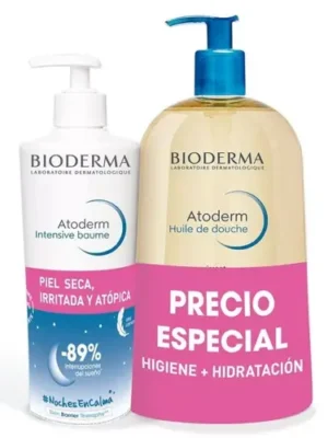 BIODERMA PACK ATODERM HUILE DE DOUCHE + ATODERM INTENSIVE