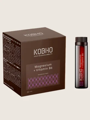 MAGNESIO + VITAMINA B6 KOBHO 20 VIALES