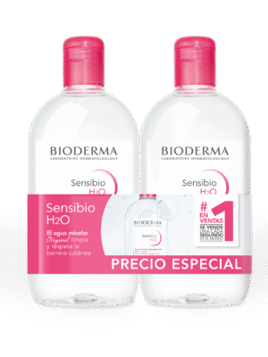 Bioderma Pack Sensibio  H2O Agua Micelar 500ML+500ML