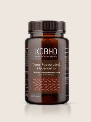 KOBHO TRANS RESVERATROL + QUERCETIN 60 CAPSULAS