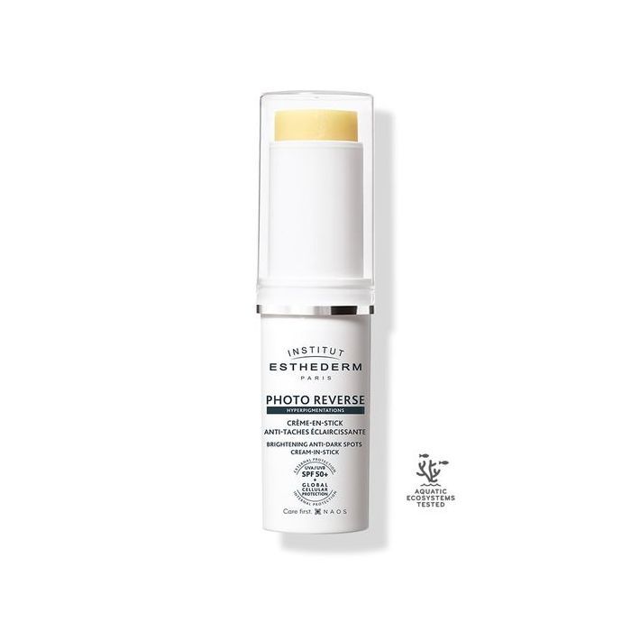 ESTHEDERM PHOTO REVERSE STICK SOLAR ANTIMANCHAS Y ACLARADOR MUY ALTA PROTECCIÓN 10G