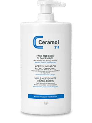 Ceramol Aceite limpiador facial-corporal 311 400Ml