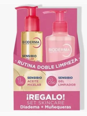 Bioderma Sensibio Pack Aceite 150 ml+Gel 200ml doble limpieza