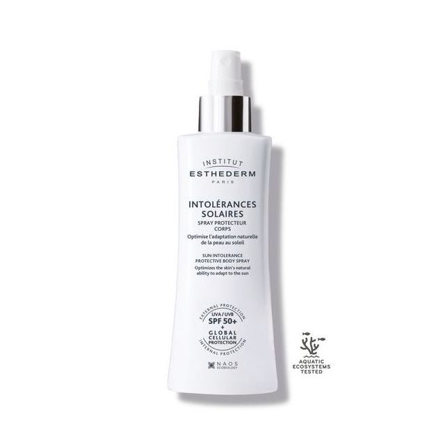 Esthederm Intolerances Solares Spray Protector Solar Corporal SPF50+ 150 Ml
