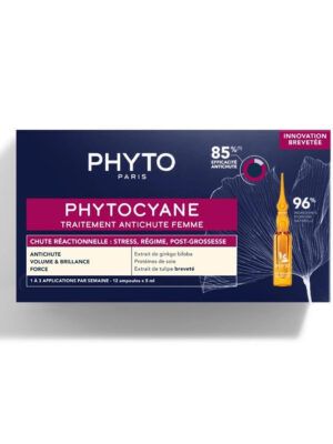Phyto Ampollas Anticaída Mujer Caída Reaccional