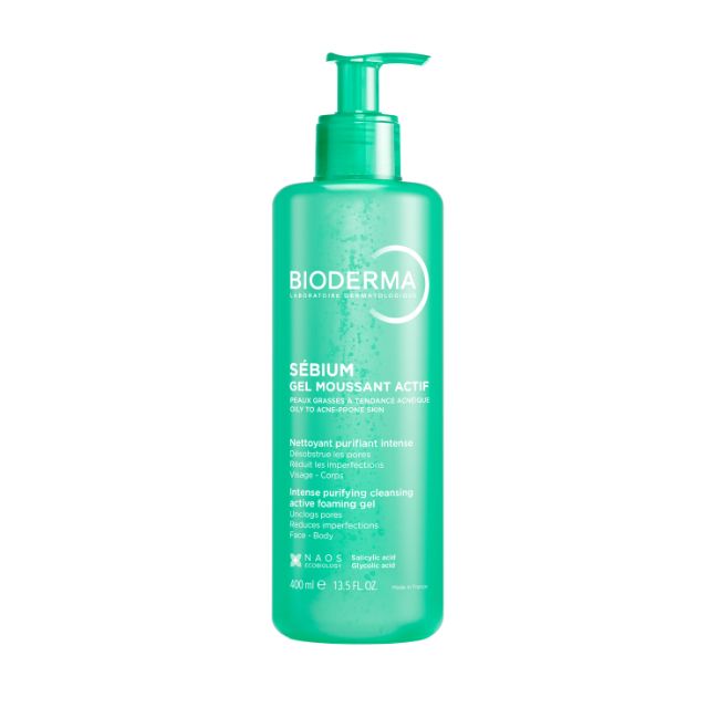 Bioderma Sébium Gel Moussant Actif 400 ml