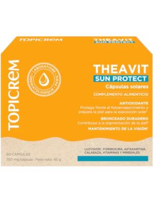 Topicrem Theavit Solar 60 Cápsulas